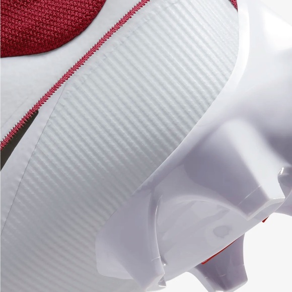 Nike Vapor Edge Pro 360 2 Football Cleats White Crimson Red FJ1581160 Mens Sz 12 - Picture 9 of 9